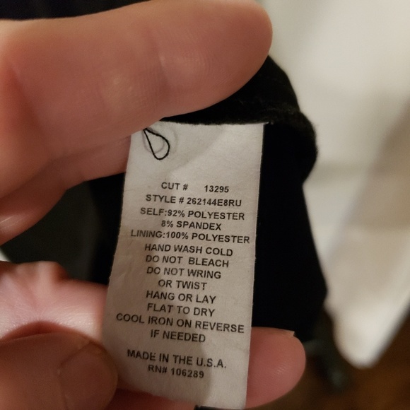 Black Cocktail Dress - Picture 6 of 8